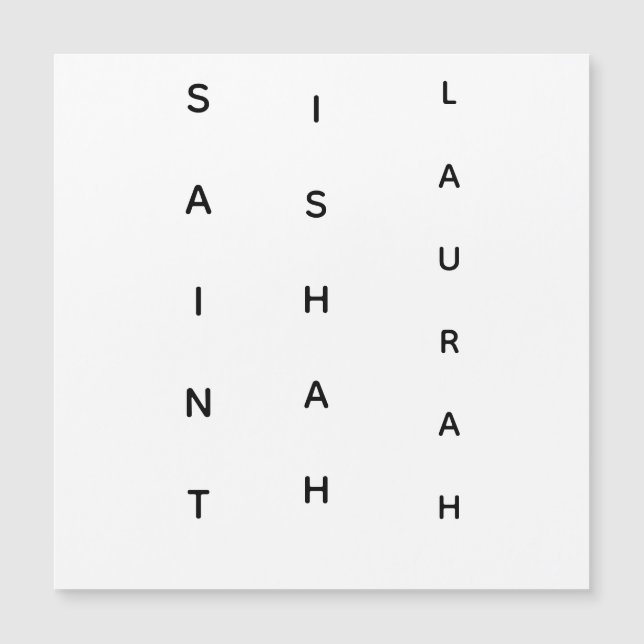 SANTA ISHAH LAURAH VERTICAL (Frente)