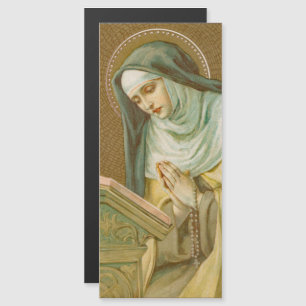 Santa Maria Madalena de Pazzi (JM 45) Cartão Magné