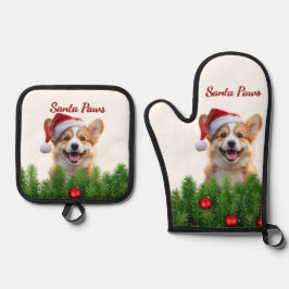 Santa Paws Corgi Holiday Kitchen Design