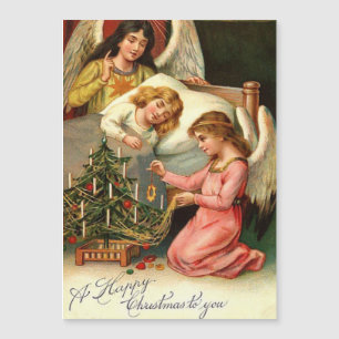 Santa Vintagem para Crianças do Natal
