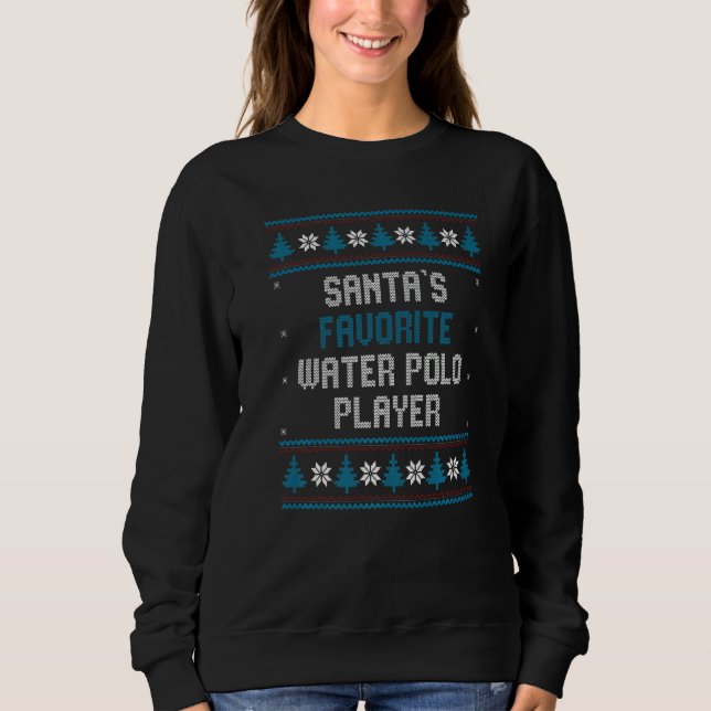 Santas Favorite Water Polo Player   Christmas (Frente)