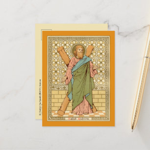 Santo André o Apóstolo (RLS 01) Cartão Postal 2