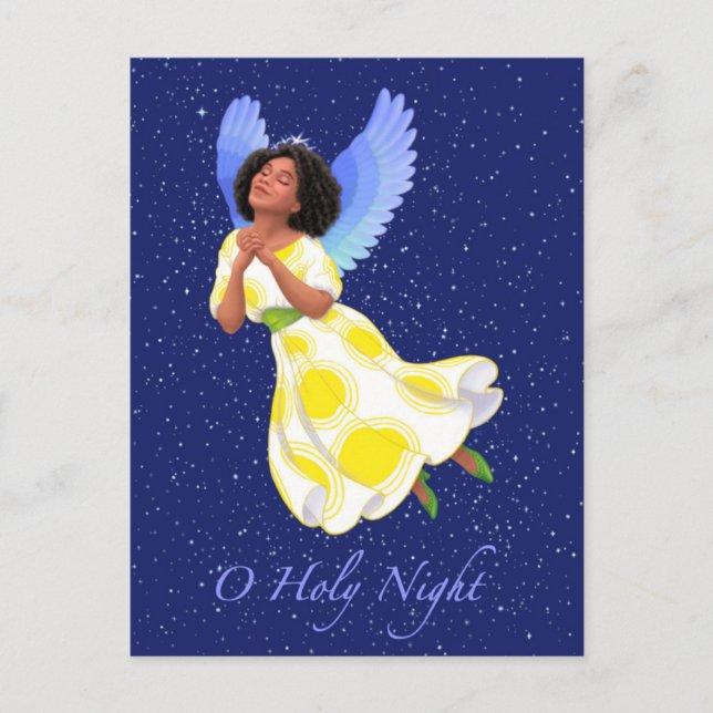 "Santo Anjo da Noite". Cartão Postal (Frente)