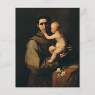 Santo Anthony de Pádua por Luca Giordano