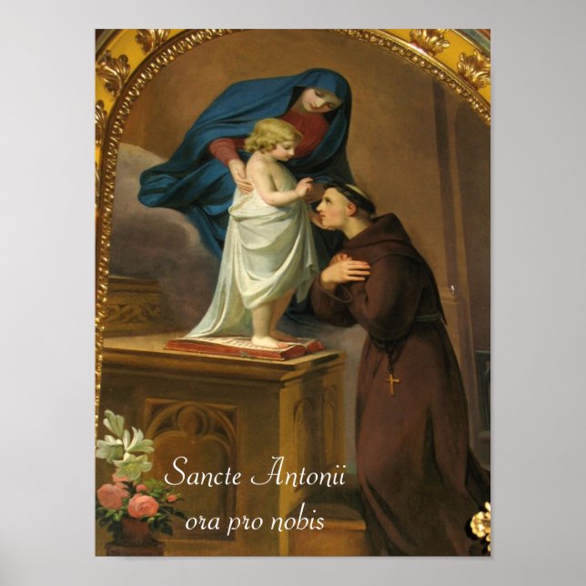 Santo Anthony poster, Poster di Sant'Antonio (Frente)