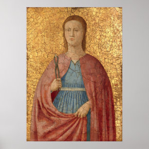 Santo Apollonia - Piero Francesca Fine Art Poster
