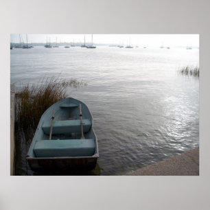 Santo Augustine Florida Boat SailBoat poster art