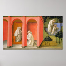 Santo Benedict - Filippino Lippi Fine Art Poster
