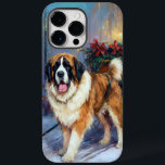 Santo Bernard Christmas Fesason Season<br><div class="desc">Prepare-se para celebrar o feriado com o nosso charmoso Design cênico de Natal do Cão! Este delicioso produto apresenta adoráveis companheiros caninos rodando em meio a uma terra maravilhosa do inverno, adornada com luzes cintilantes, holly, e ornamentos festivos. Seu coração derreterá enquanto você testemunha cachorros vestidos com chapéus de Papai...</div>