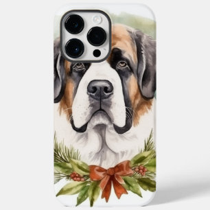 Santo Bernard Christmas Wreath Festivo Pup