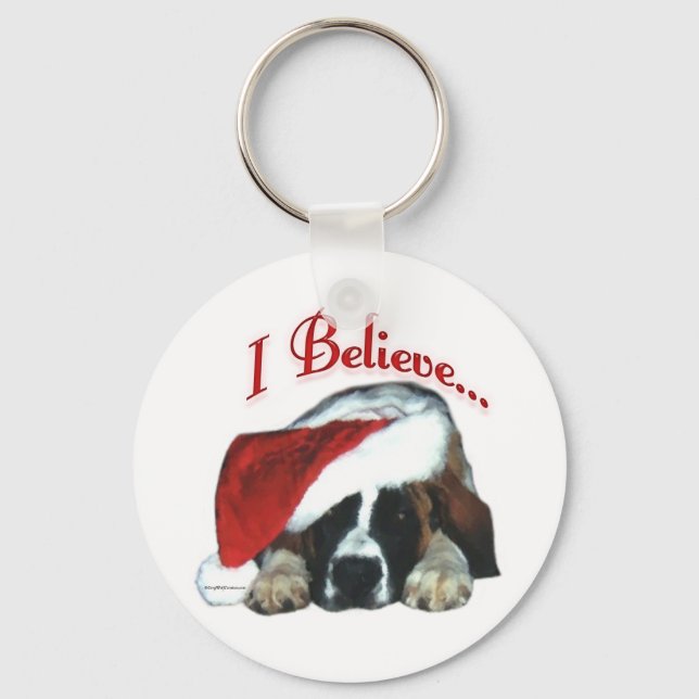 Santo Bernard I Acredita na Chaveiro (Frente)