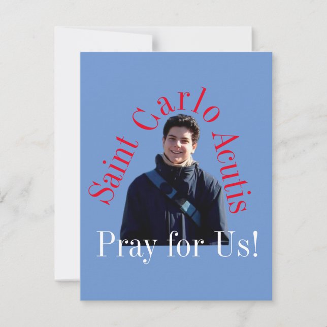 Santo Carlo Acutis (Frente)