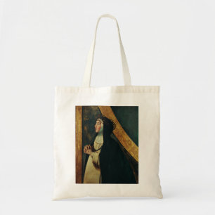 Santo Catarina de Siena Virgem Bolsa Tote