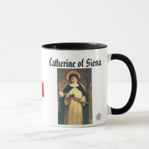 SANTO CATHERINE* da caneca de Siena