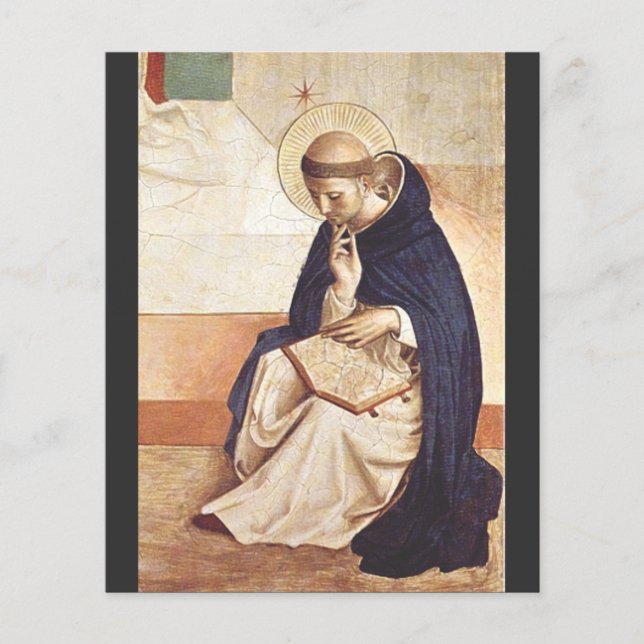 Santo Domingos de Gusmão por Fra Angelico (Frente)