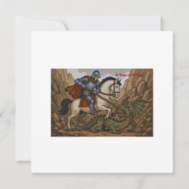 Santo George matar o Dragão - batalha Lumláon