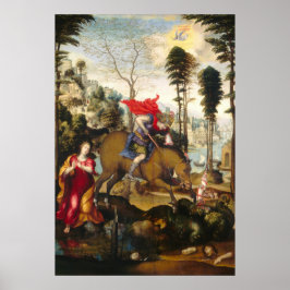 Santo George & the Dragon - Sodoma Fine Art Poster