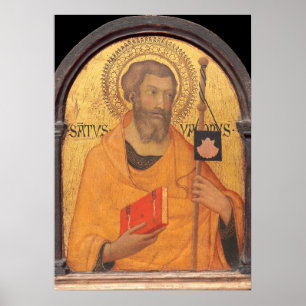 Santo James Major - Simone Martini Fine Art Poster