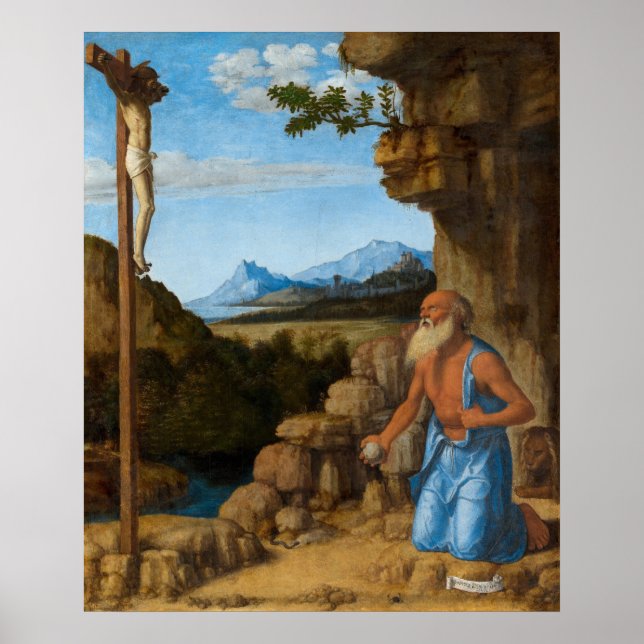 Santo Jerome - Cima da Conegliano Fine Art Poster (Frente)