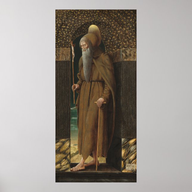 Santo Jerome - Francesco Benaglio Fine Art Poster (Frente)