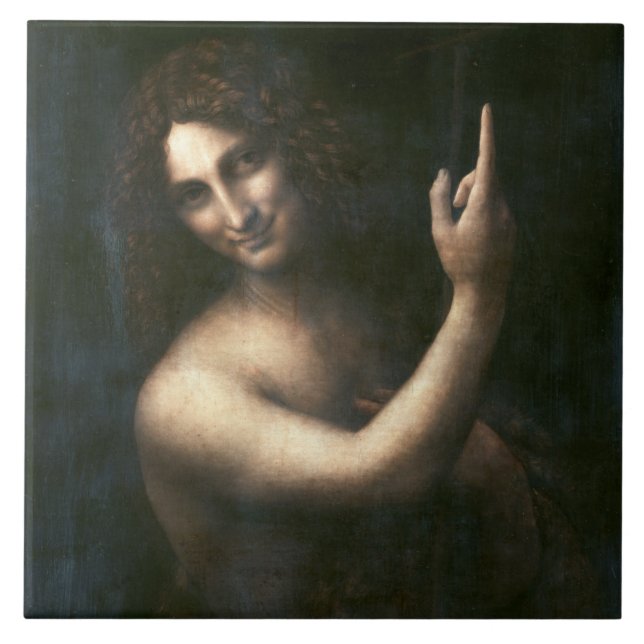 Santo João Batista, Leonardo da Vinci (Frente)