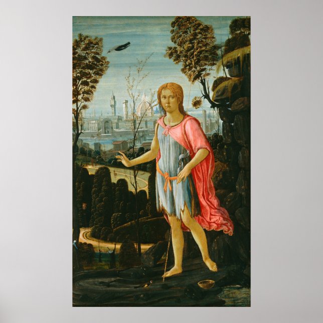 Santo John the Baptist - Sellaio Fine Art Poster (Frente)