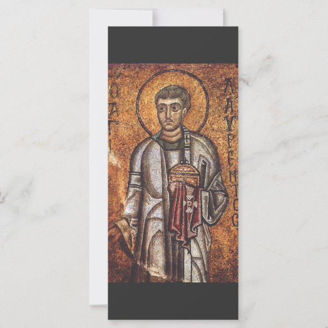 Santo Lawrence, o mártir (Frente)