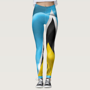 Santo Lucia Flag Leggings