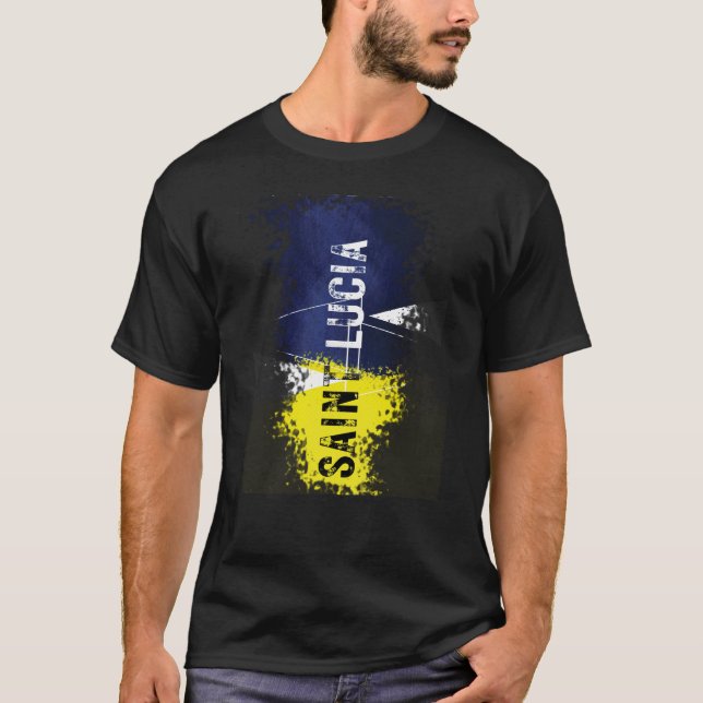 Santo Lúcia simplesmente uma bela camiseta (Frente)