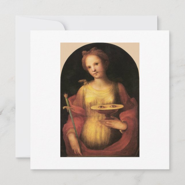 Santo Lucy de Domenico Beccafumi, 1521 (Frente)