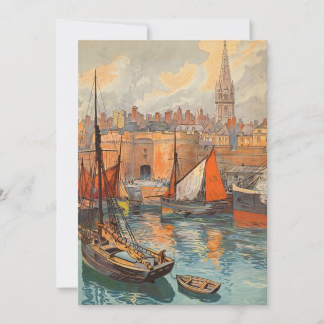 Santo Malo, França, Poster Art (Frente)