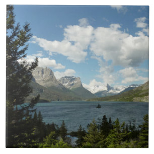 Santo Mary Lake II no Glacier National Park