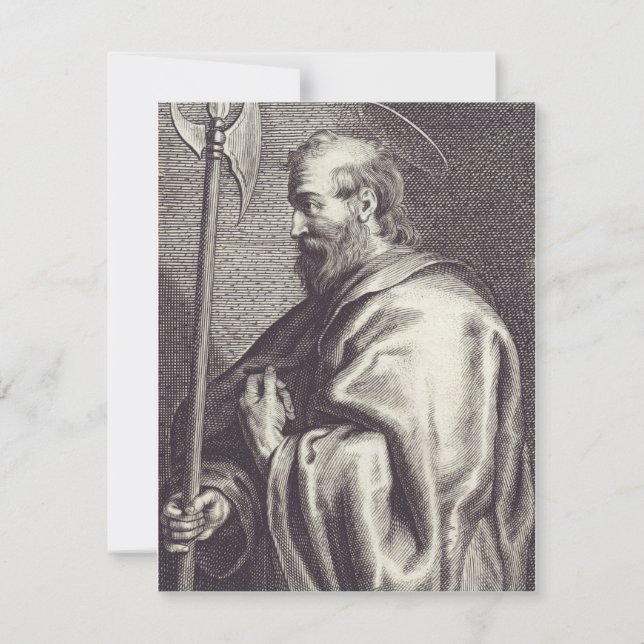 Santo Matthew, o Apóstolo (Frente)