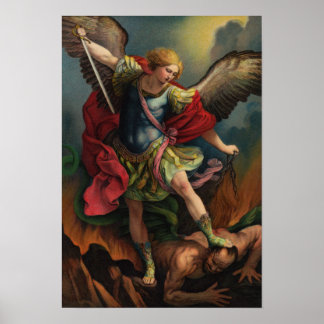 Santo Michael, o Poster Archangel