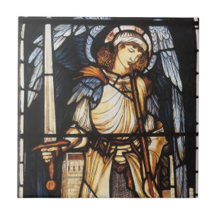 Santo Michael por Sir Edward Coley Burne-Jones