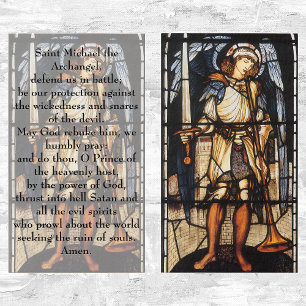 Santo Michael por Sir Edward Coley Burne-Jones