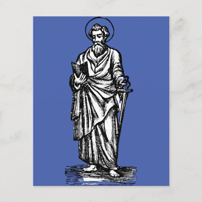 Santo Paul Apostle às Gentiles (Frente)