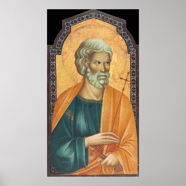 Santo Peter - Grifo di Tancredi Fine Art Poster (Frente)