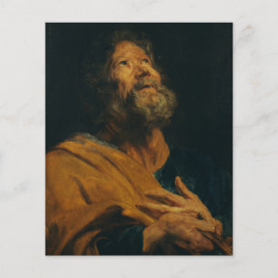 Santo Peter por Antoon van Dyck