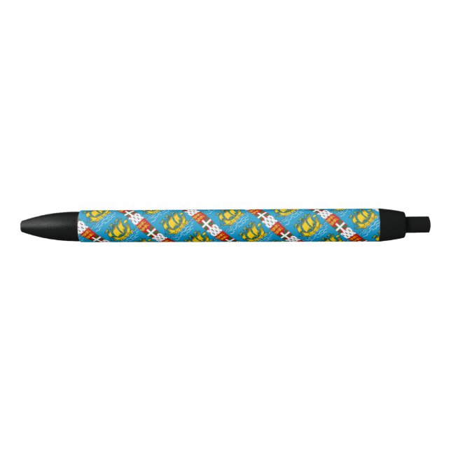Santo Pierre e Miquelon Flag Ballpoint Caneta (Frente)