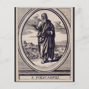Santo Polycarp de Smyrna Martyr e Pai da Igreja