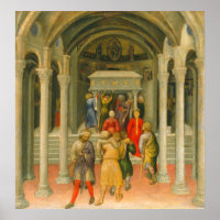 Santo Poster Nicholas Gentile da Fabriano de Belas