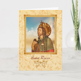 Santo Rocco - Cartão de Saudação do Vazio