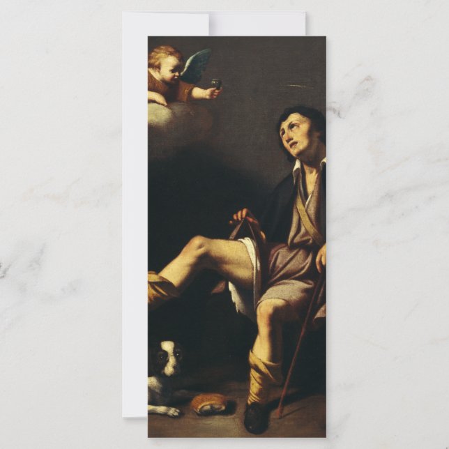 Santo Roch e o Anjo pela Cara François (Frente)