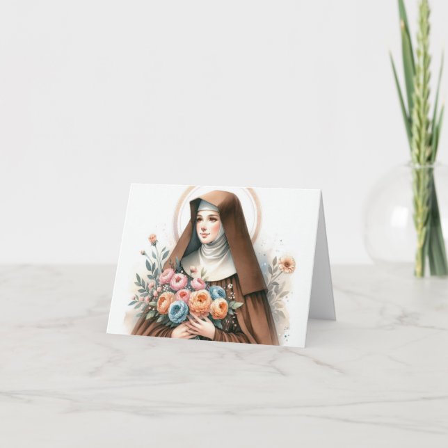 Santo santo do Cartão de Infertilidade (Frente)