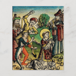 Santo Stephen Protomartyr First Martyr