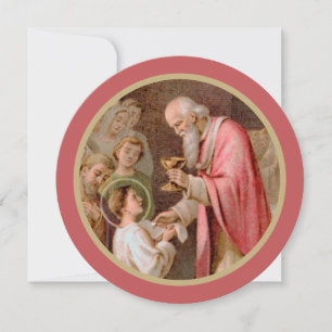 Santo Tarcísio Recebendo a Eucaristia (BL 02)