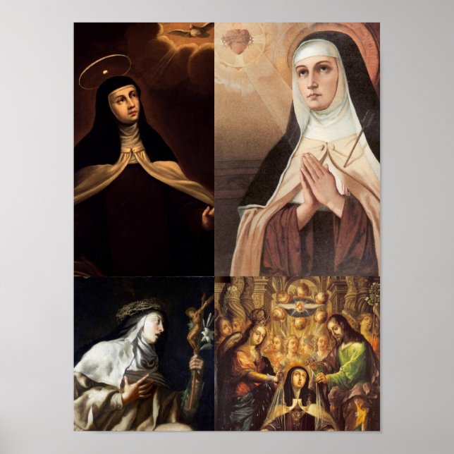SANTO TERESA DE AVILA POSTER (Frente)