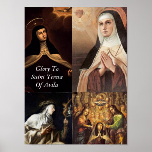 SANTO TERESA DE AVILA POSTER