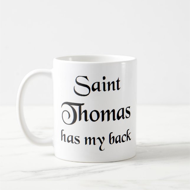 santo thomas caneca de café (Esquerda)